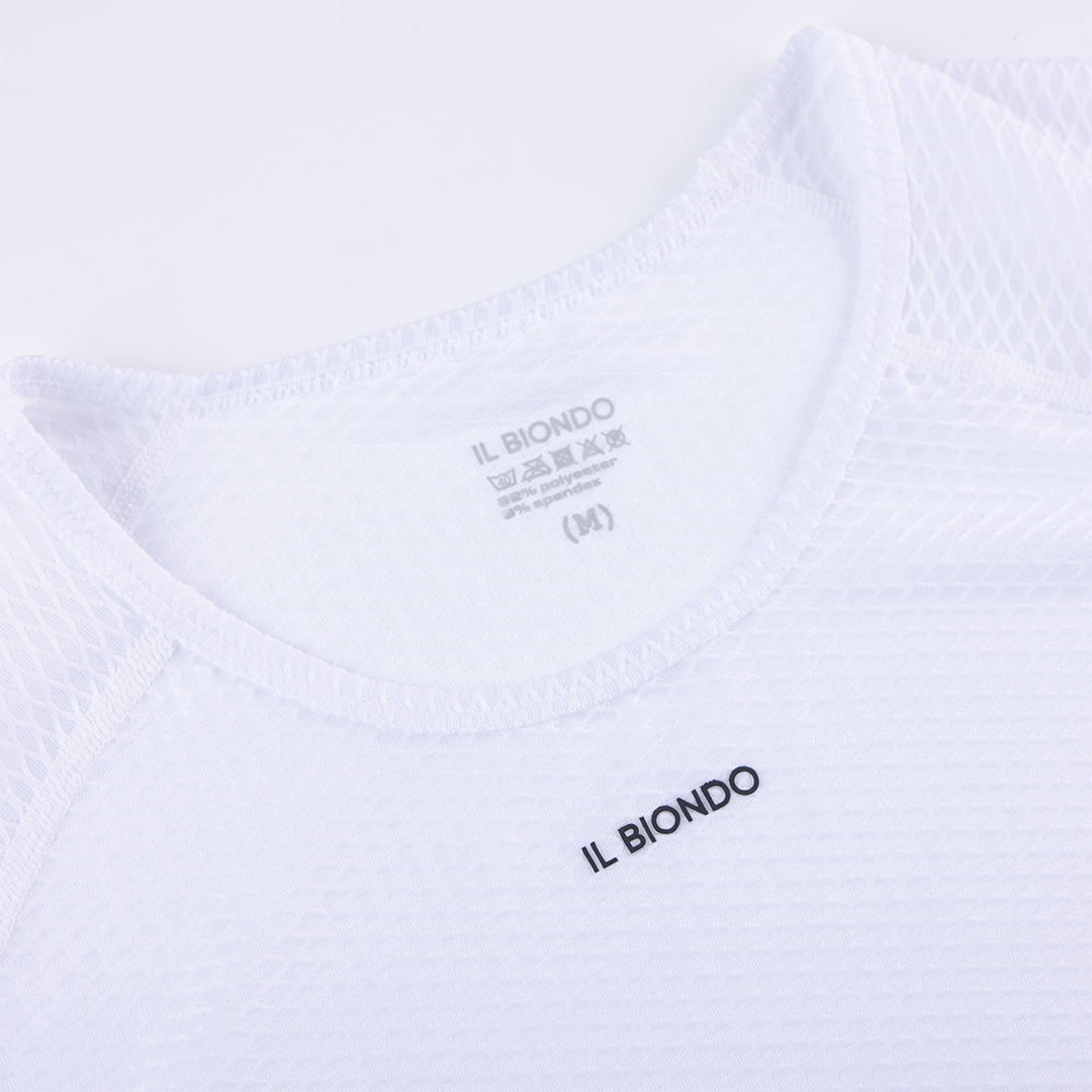 IL Biondo Kortærmet Baselayer - Hvid
