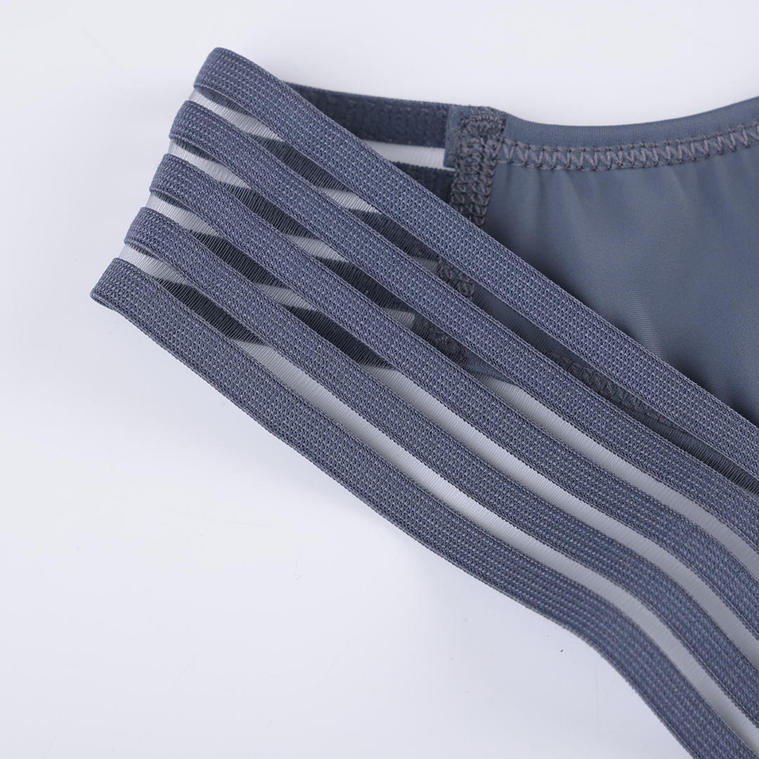 IL Biondo Element Bib Shorts Herre - Steel Grey
