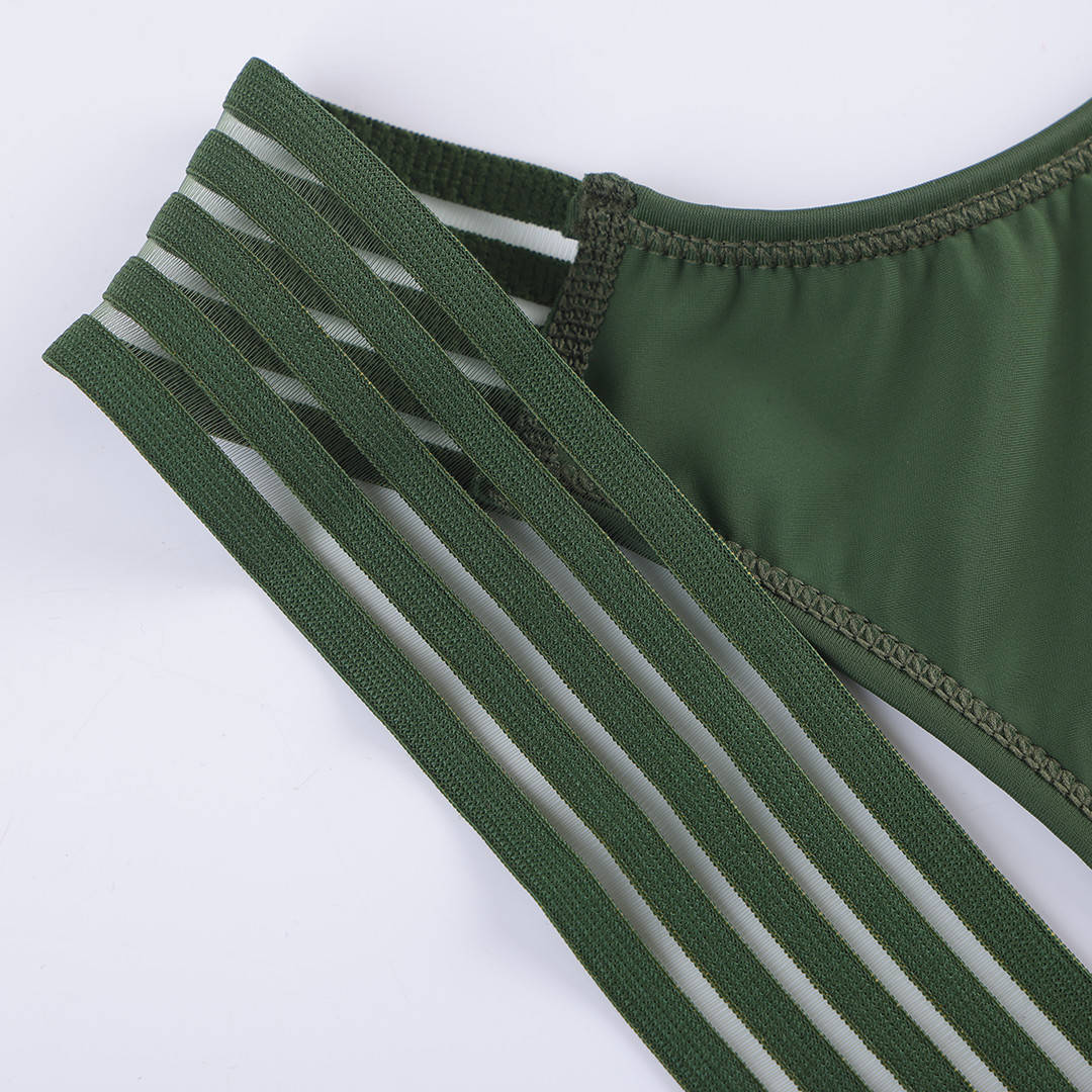IL Biondo Element Bib Shorts Herre - Cactus Green