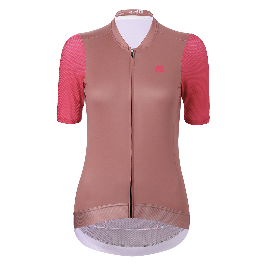 Astral Premium Tech Jersey Dame - Camel Brown
