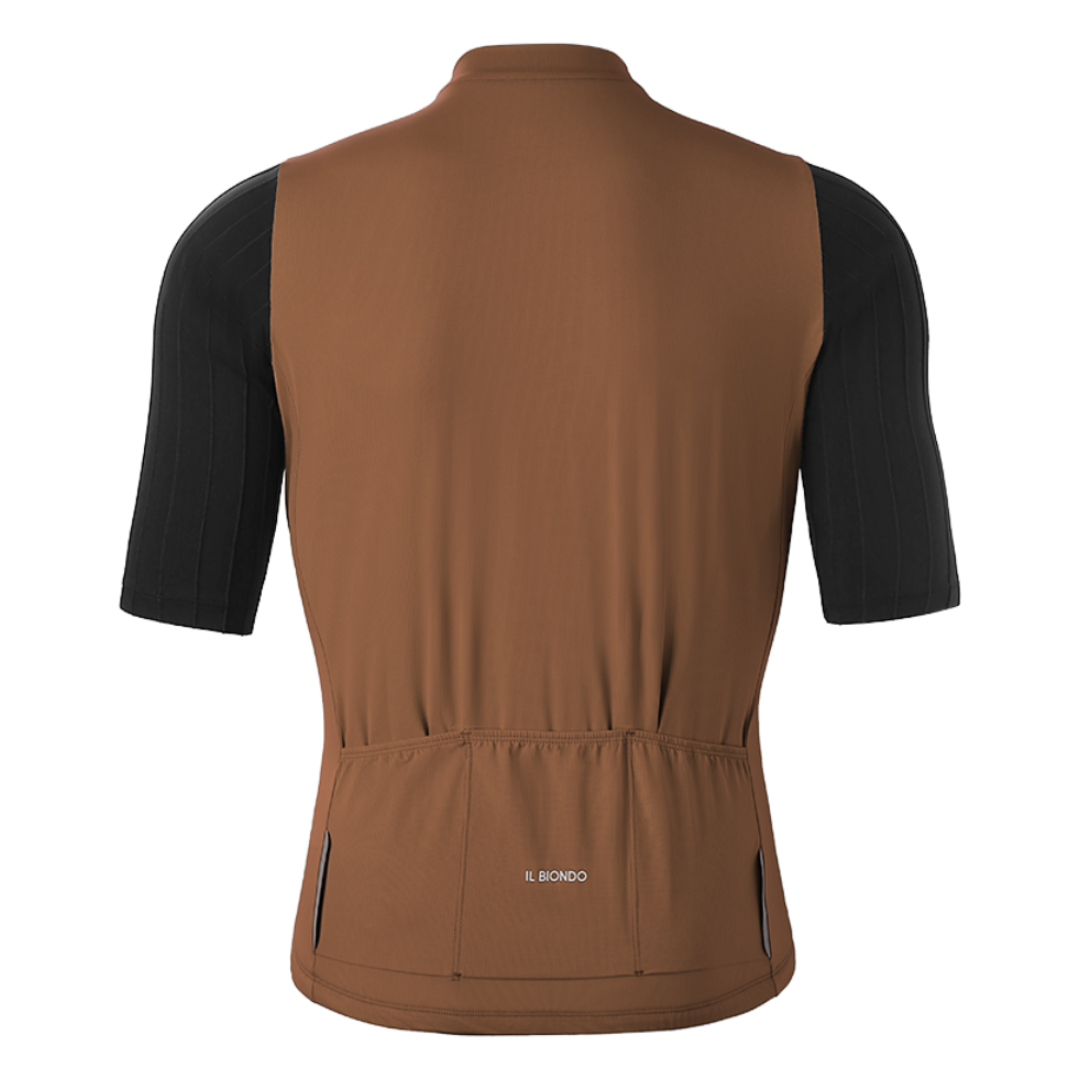 Il Biondo Element jersey Aero sleeve - Man - BROWN