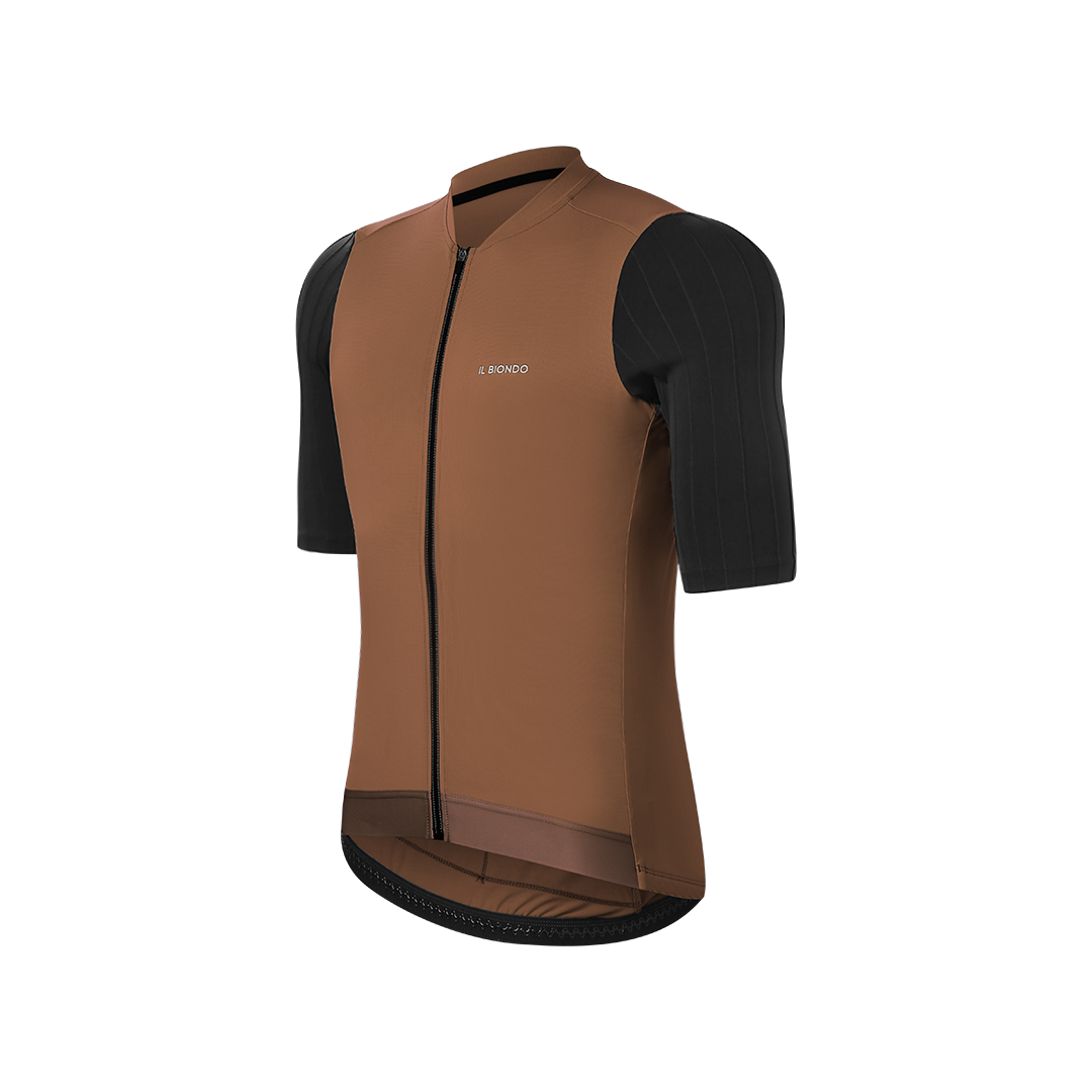 Il Biondo Element jersey Aero sleeve - Man - BROWN