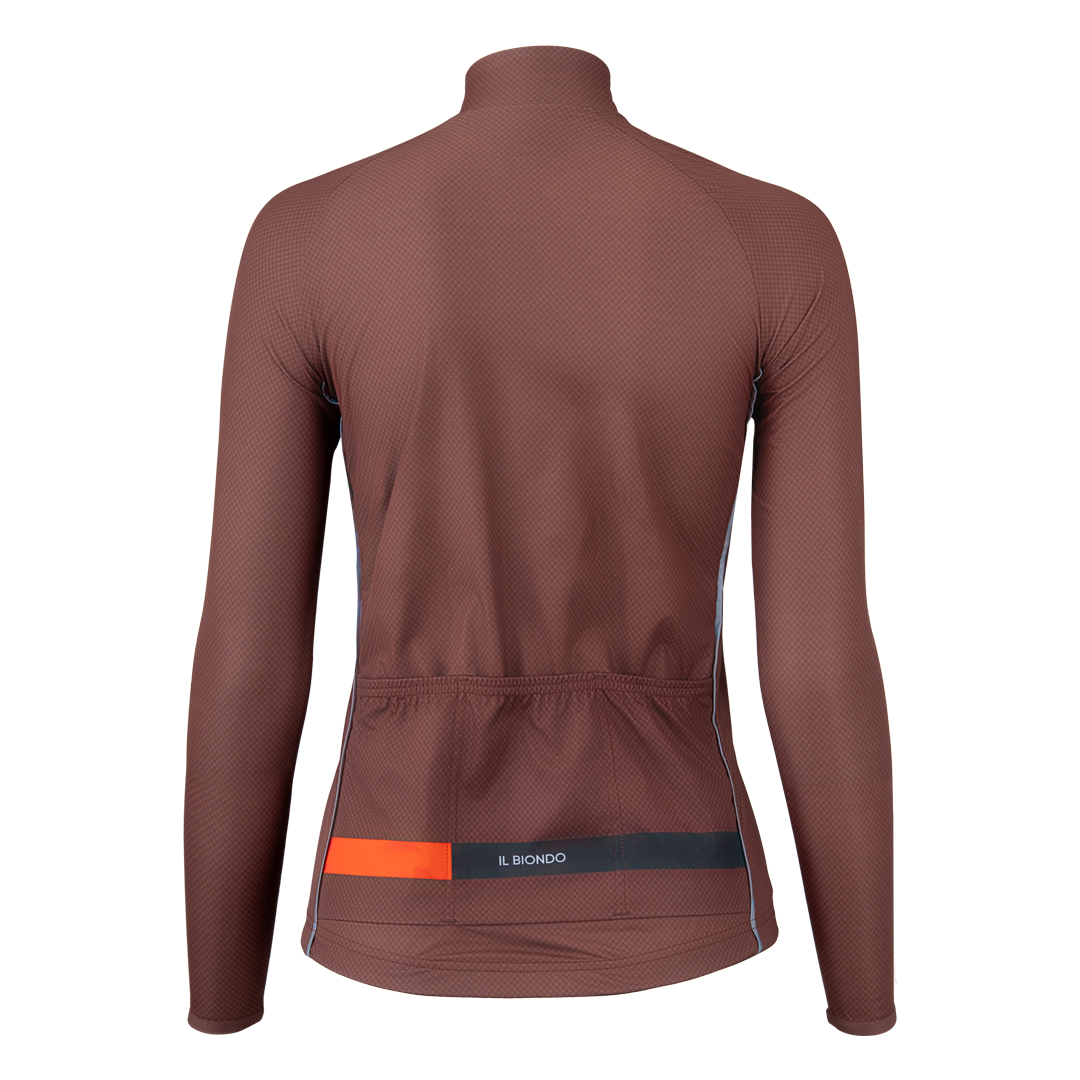 Il Biondo Courage Flight Cykelvindjakke Dame - Brun