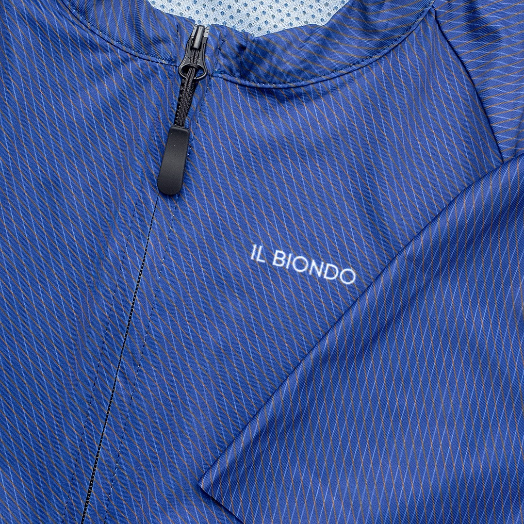 Il Biondo Monument II Kortærmet Cykeltrøje Herre - Ink Blue