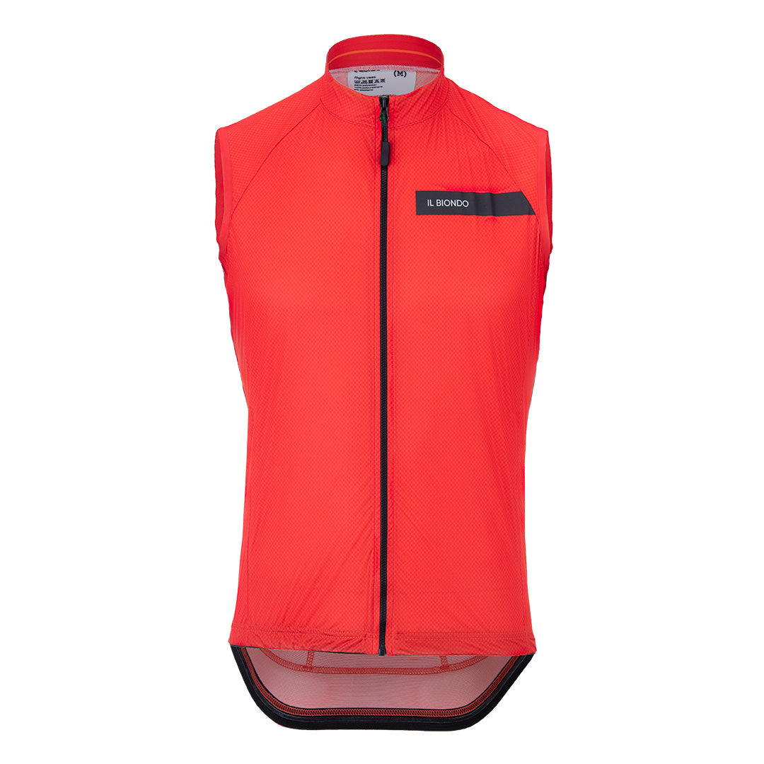 Il Biondo Courage Flight Cykelvindvest Herre - Deep Orange