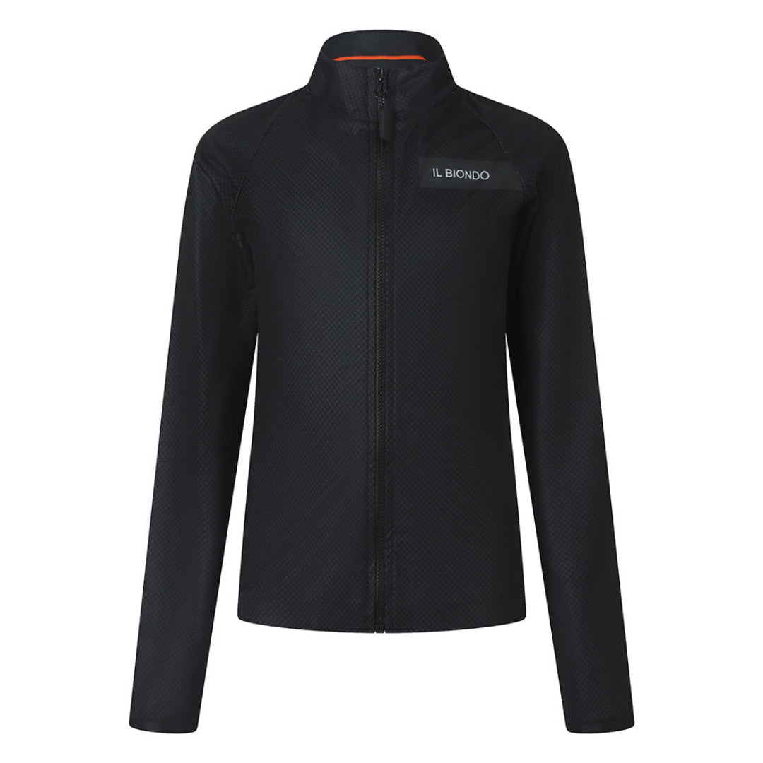 Il Biondo Courage Flight Cykelvindjakke Junior - Black