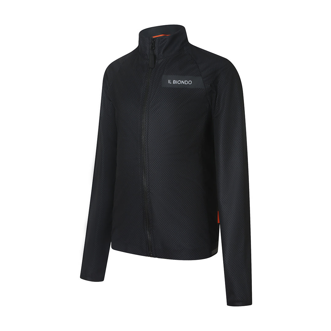 Il Biondo Courage Flight Cykelvindjakke Junior - Black