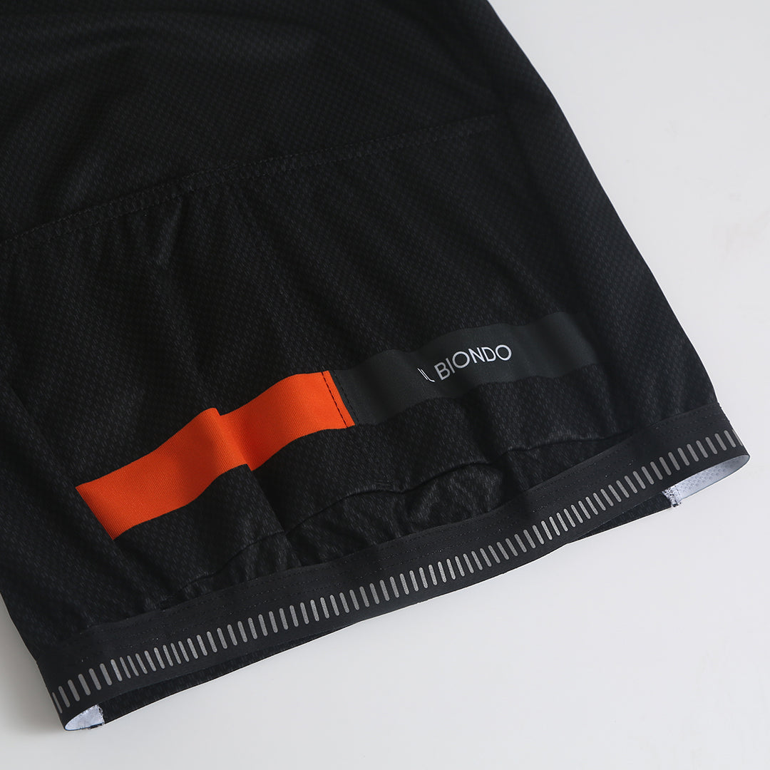 Il Biondo Courage Flight Cykelvindjakke Junior - Black