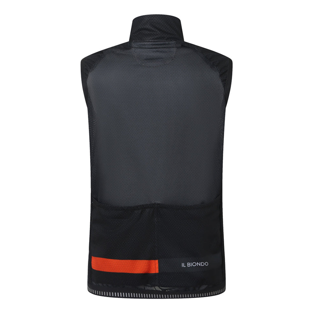 Il Biondo Courage Flight Cykelvindvest Junior - Black