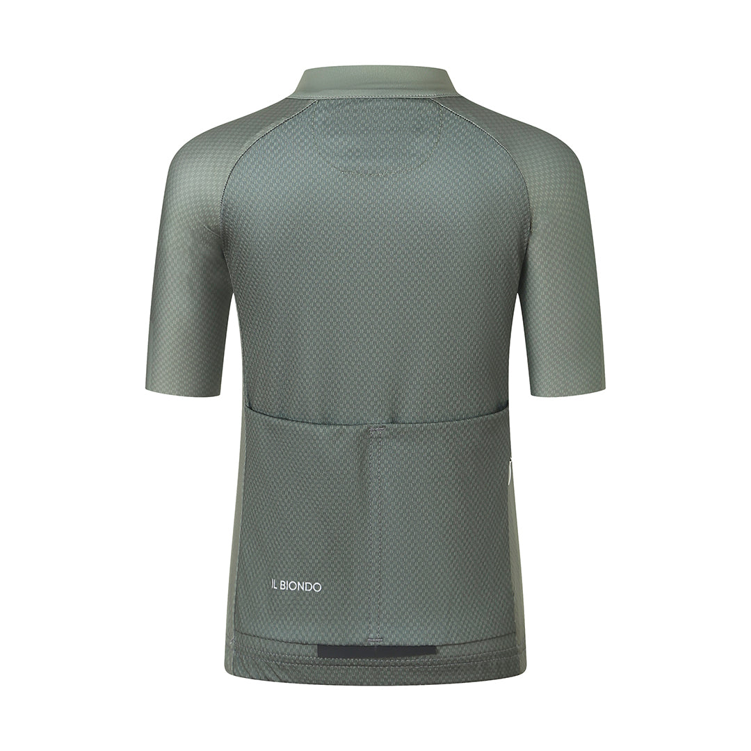 Il Biondo Monument II Kortærmet Cykeltrøje Junior - Light Olive