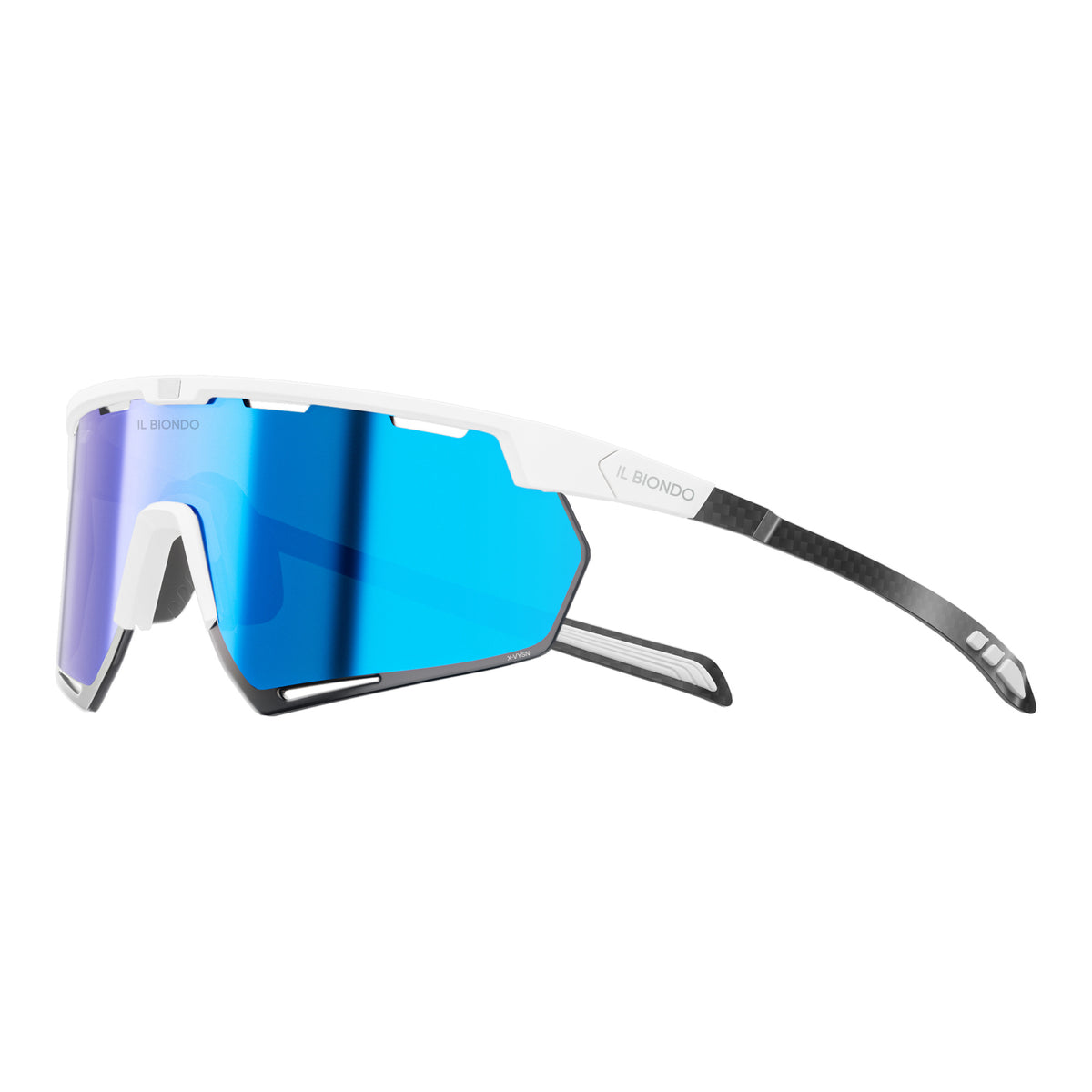 Il Biondo Vision Cykelbrille - White/Blue