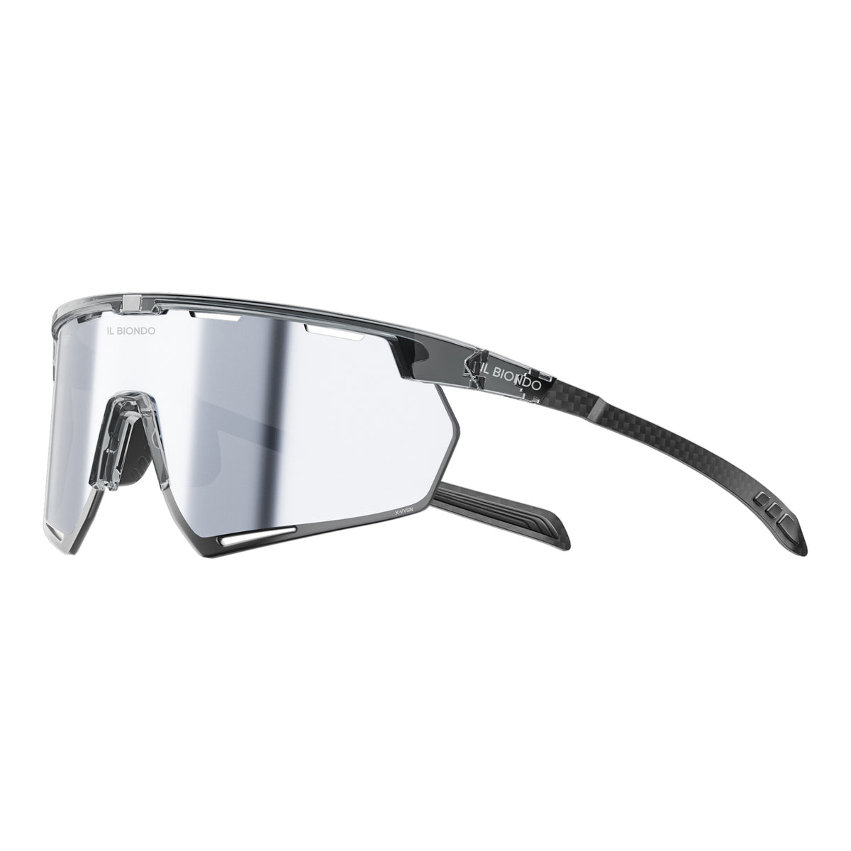 Il Biondo Vision Cykelbrille - Clear/Silver