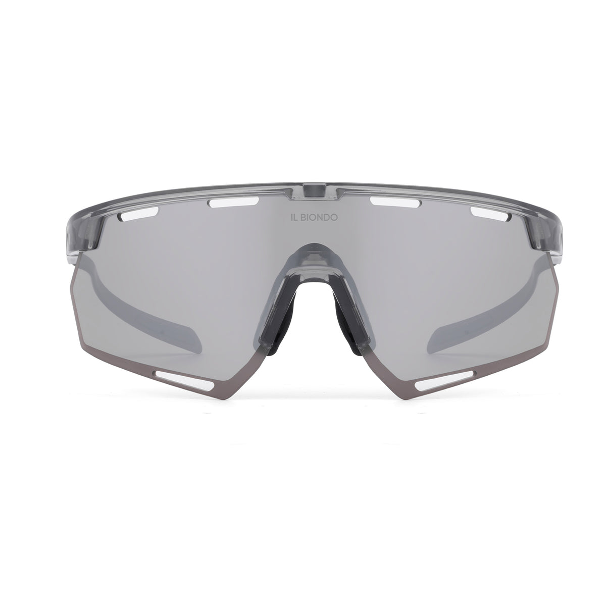Il Biondo Vision Cykelbrille - Clear/Silver