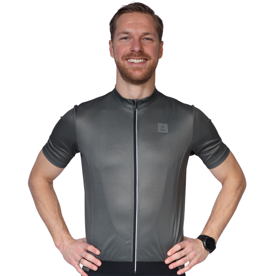 Astral Kortærmet Cykeltrøje - Dusty Olive