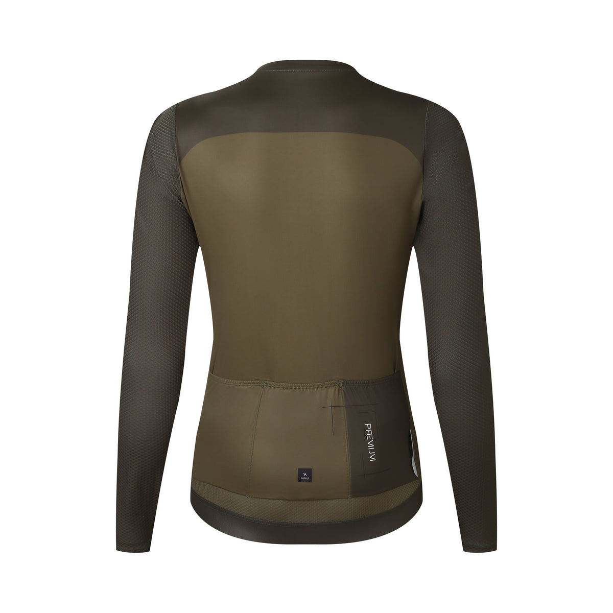 Astral Premium Tech Langærmet Cykeltrøje Herre - Dark Olive