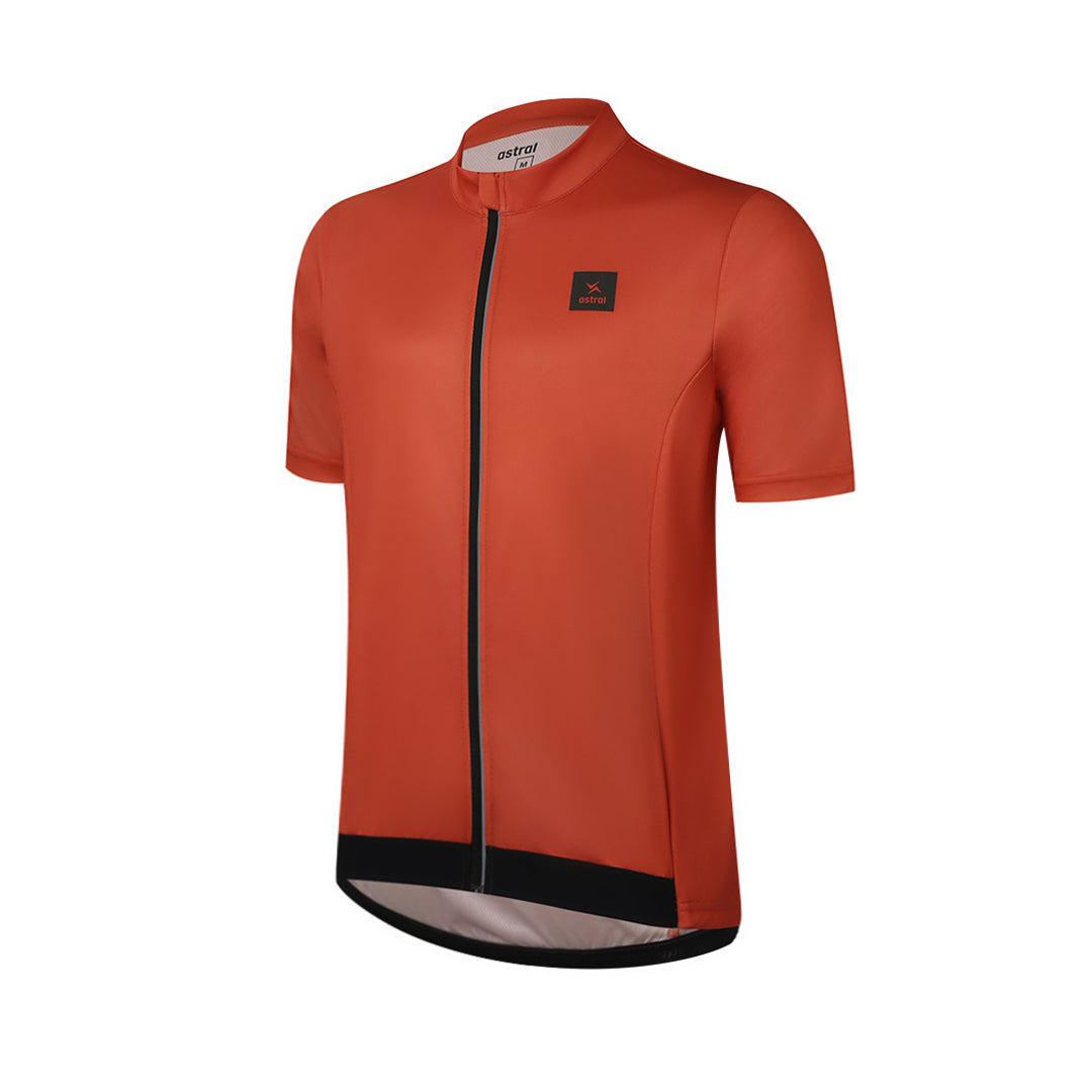 Astral Kortærmet Cykeltrøje - Dusty Orange