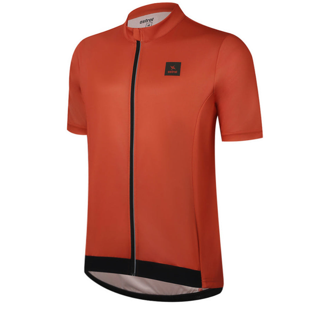 Astral Kortærmet Cykeltrøje - Dusty Orange