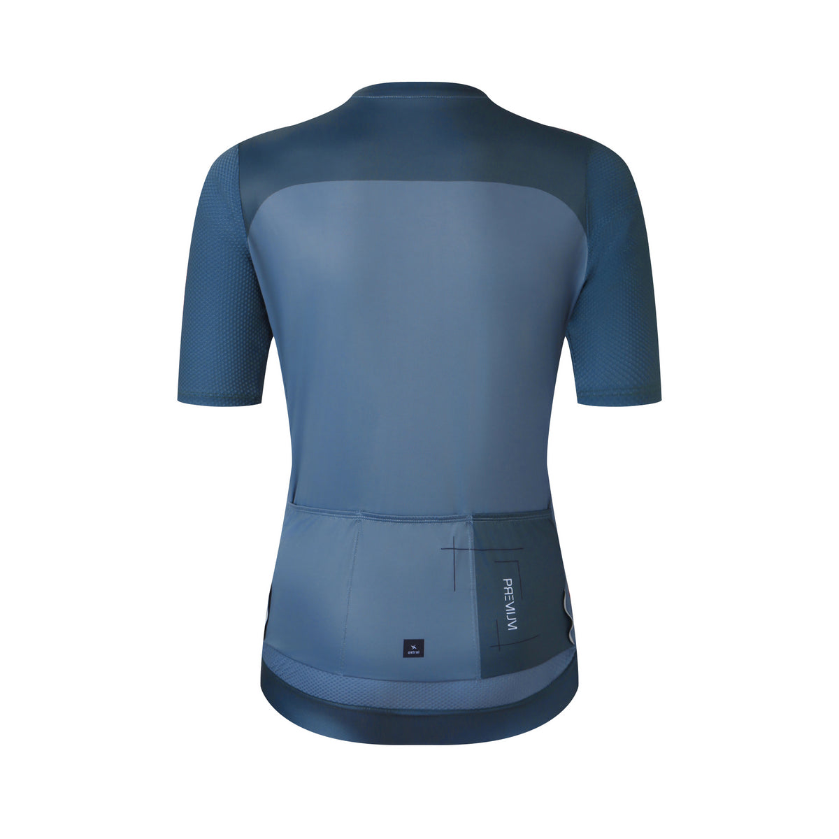 Astral Premium Tech Kortærmet Cykeltrøje Herre - Steel Blue