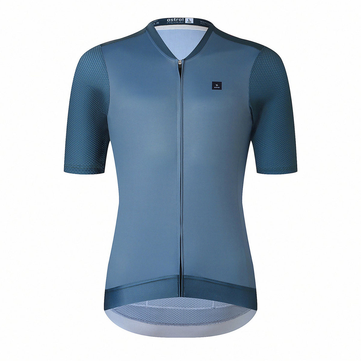 Astral Premium Tech Kortærmet Cykeltrøje Herre - Steel Blue