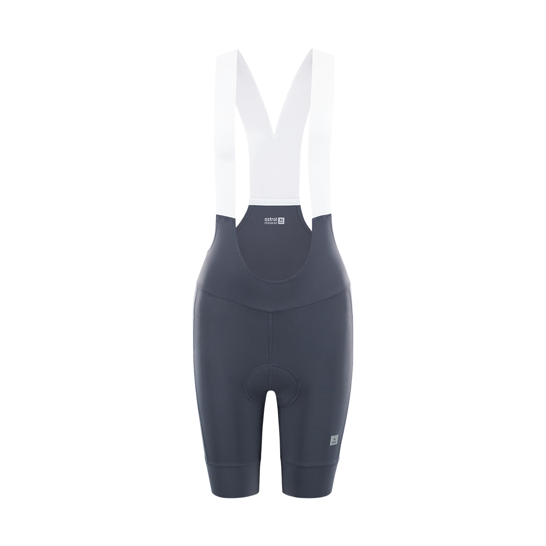 Astral Premium Bib Shorts Dame - Steel Grey