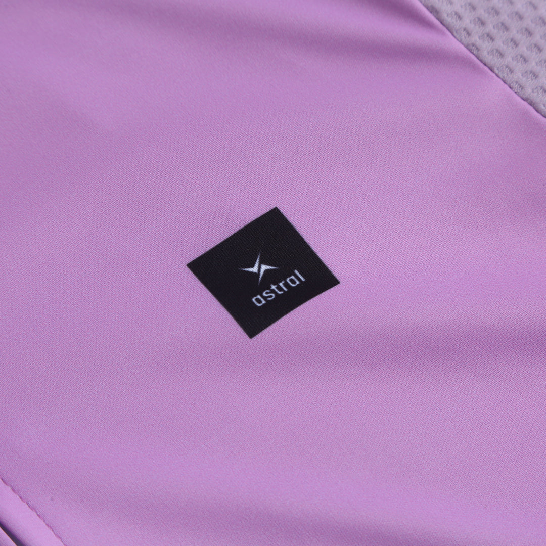Astral Premium Tech Kortærmet Cykeltrøje Dame - Light Purple