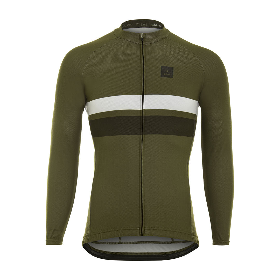 Astral Premium Langærmet Jersey Herre - Olive