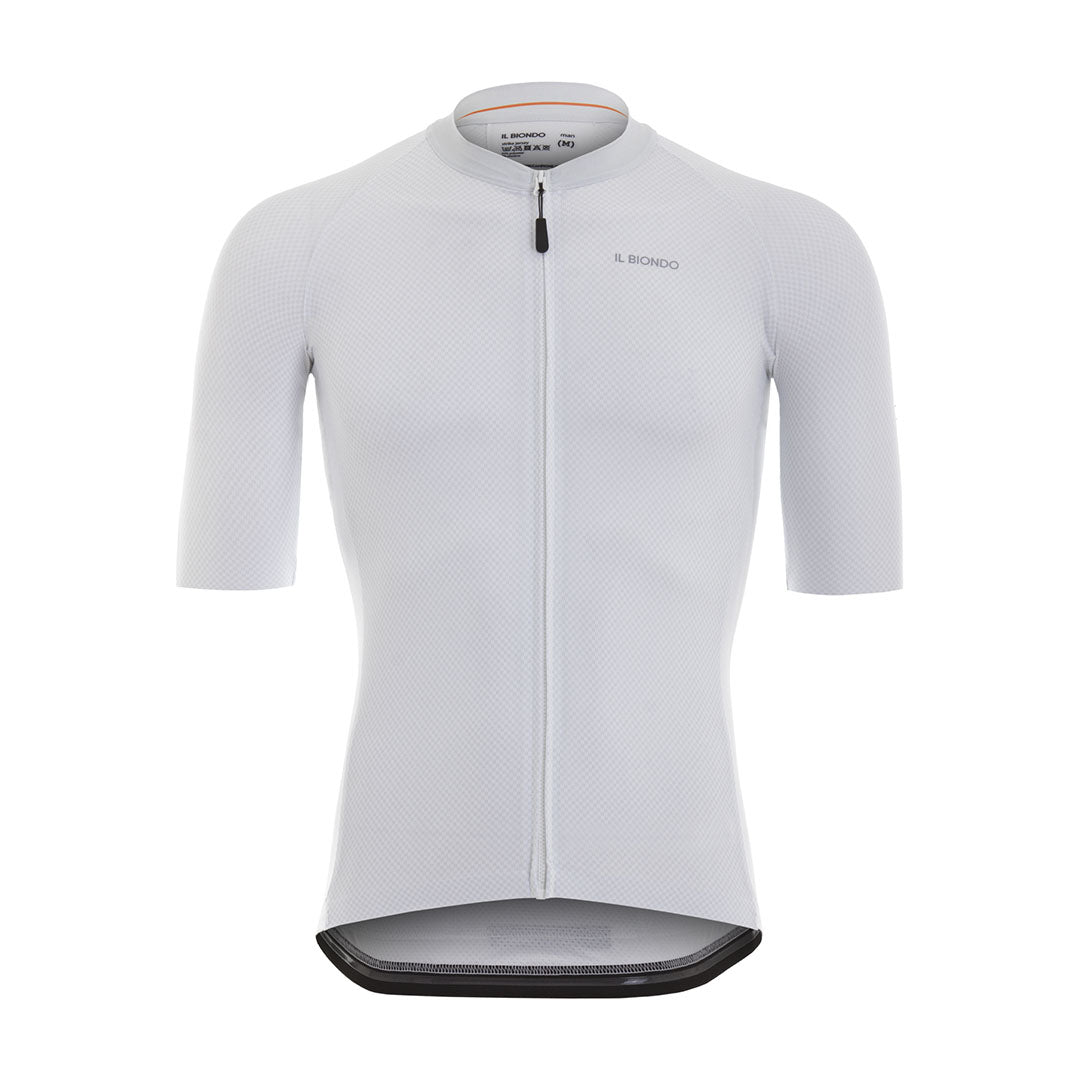 Il Biondo Monument II Jersey Herre - Silver White