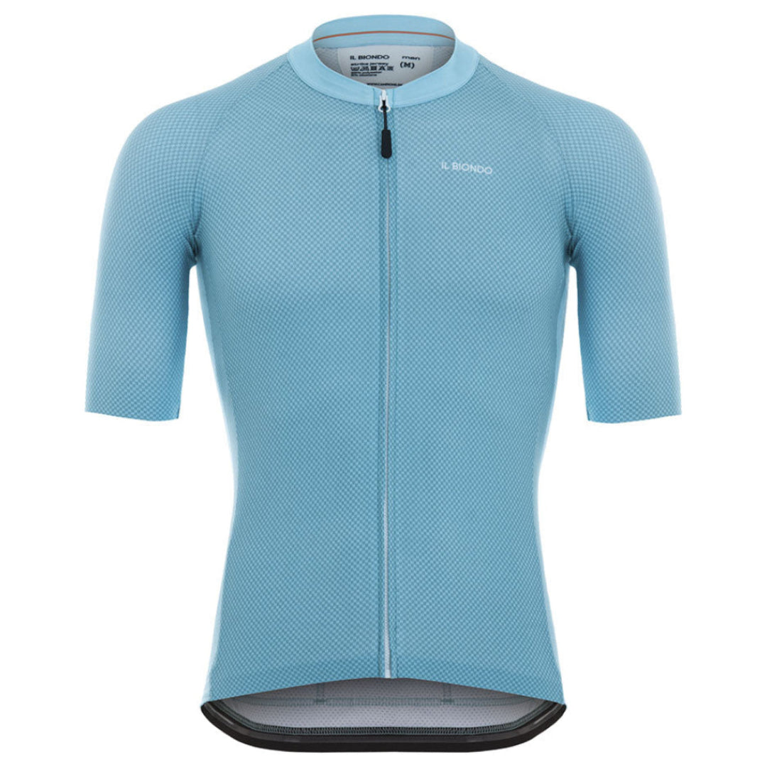 Il Biondo Monument II Jersey - Man - Cyan Blue