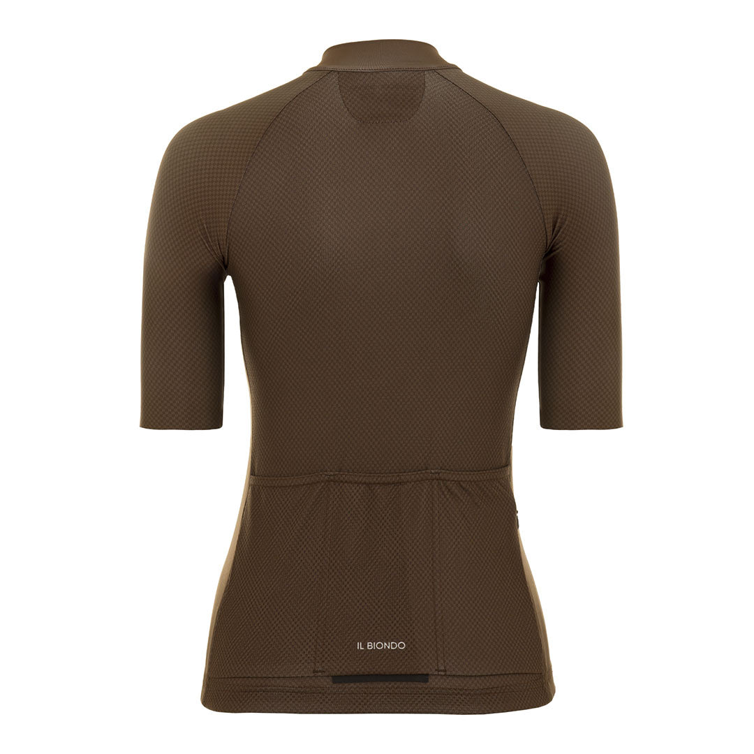Il Biondo Monument II Jersey Dame - Nut Brown