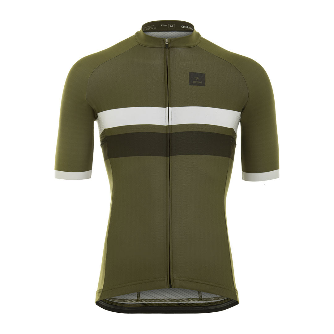 Astral Premium Jersey Herre - Olive