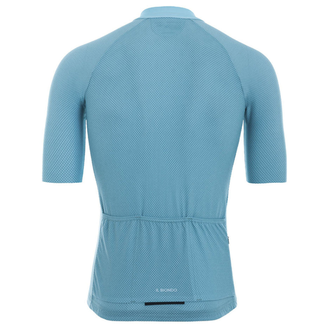 Il Biondo Monument II Jersey - Man - Cyan Blue