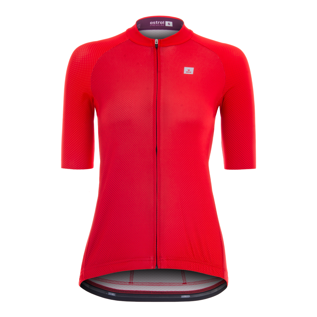 Astral Premium Jersey Dame - Red