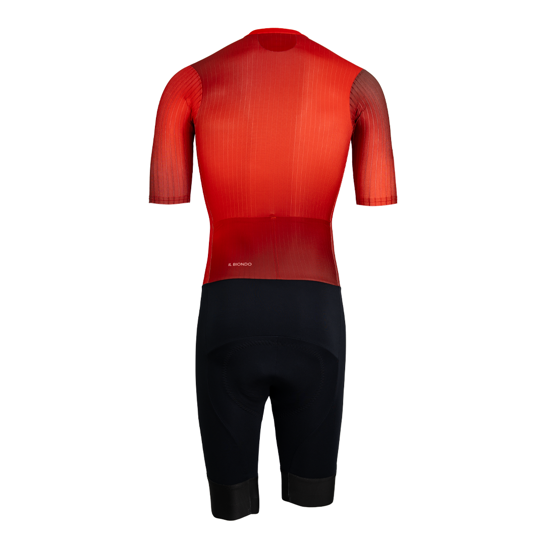 ILBIONDO Sprint Suit SS Long RED Herre