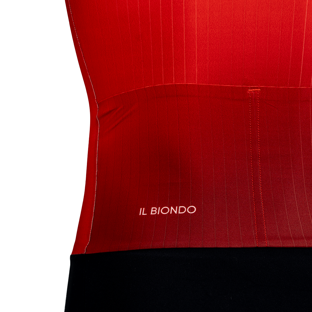 ILBIONDO Sprint Suit SS Long RED Herre