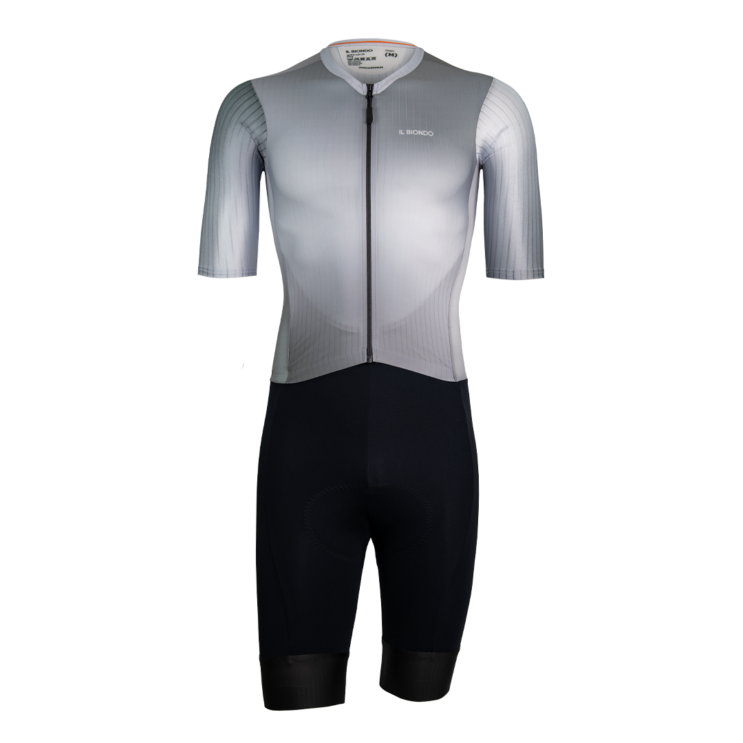 IL Biondo Sprintsuit SS Long Herre - Grey