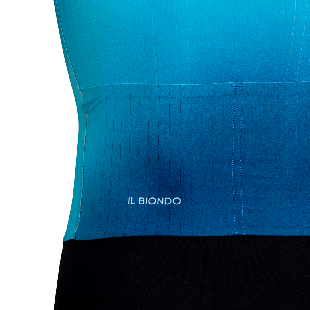 IL Biondo Sprintsuit SS Long Herre - Azure