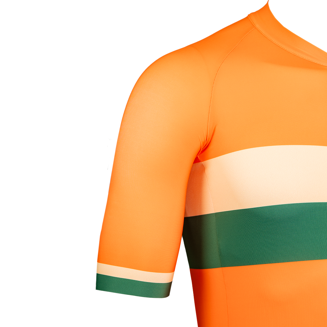 IL Biondo Retro Jersey Herre - Tuscany Orange