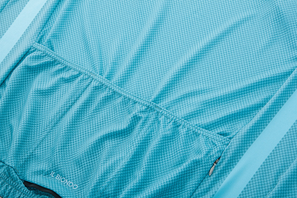 Il Biondo Monument II Jersey - Man - Cyan Blue