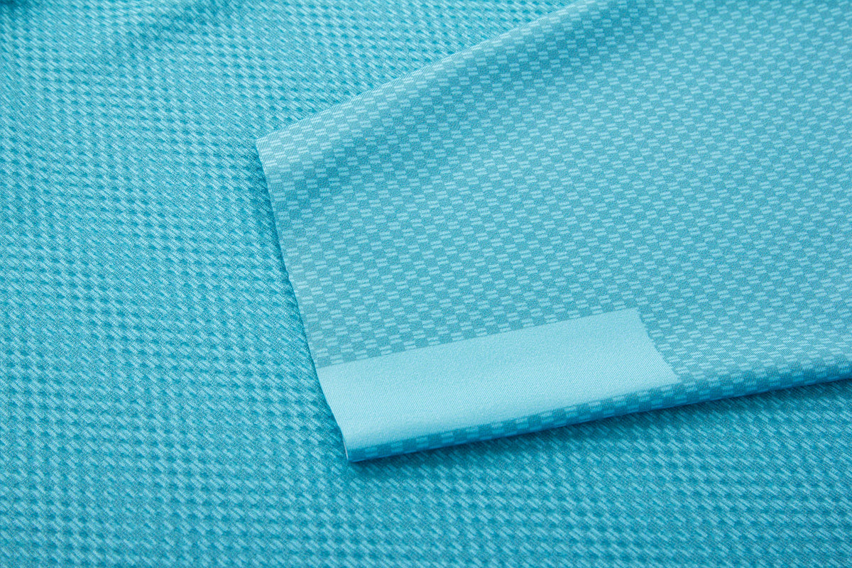 Il Biondo Monument II Jersey Dame - Cyan Blue