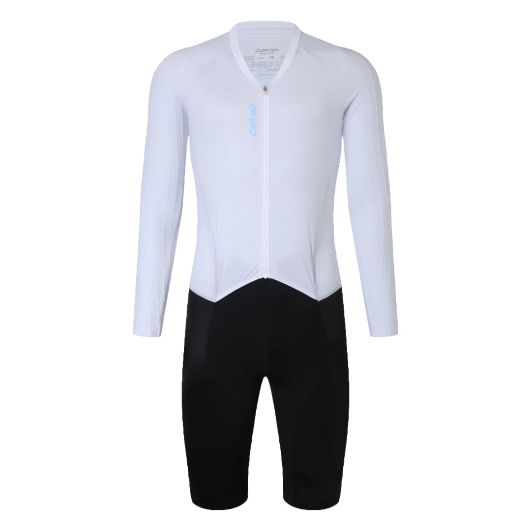 CdA lab Langærmet Aero Suit Herre - Silver White