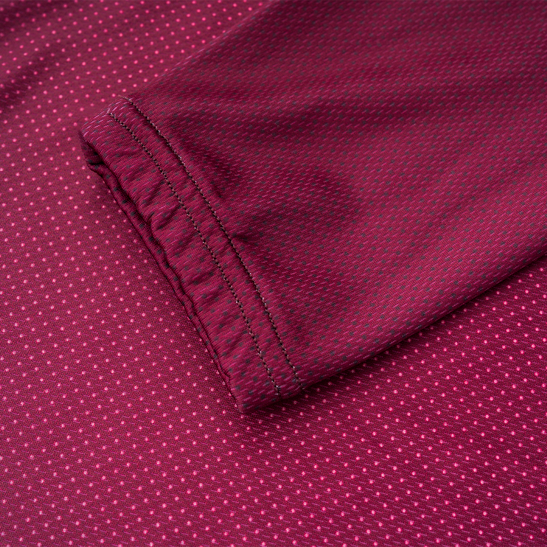 Astral Premium Langærmet Jersey Dame - Burgundy