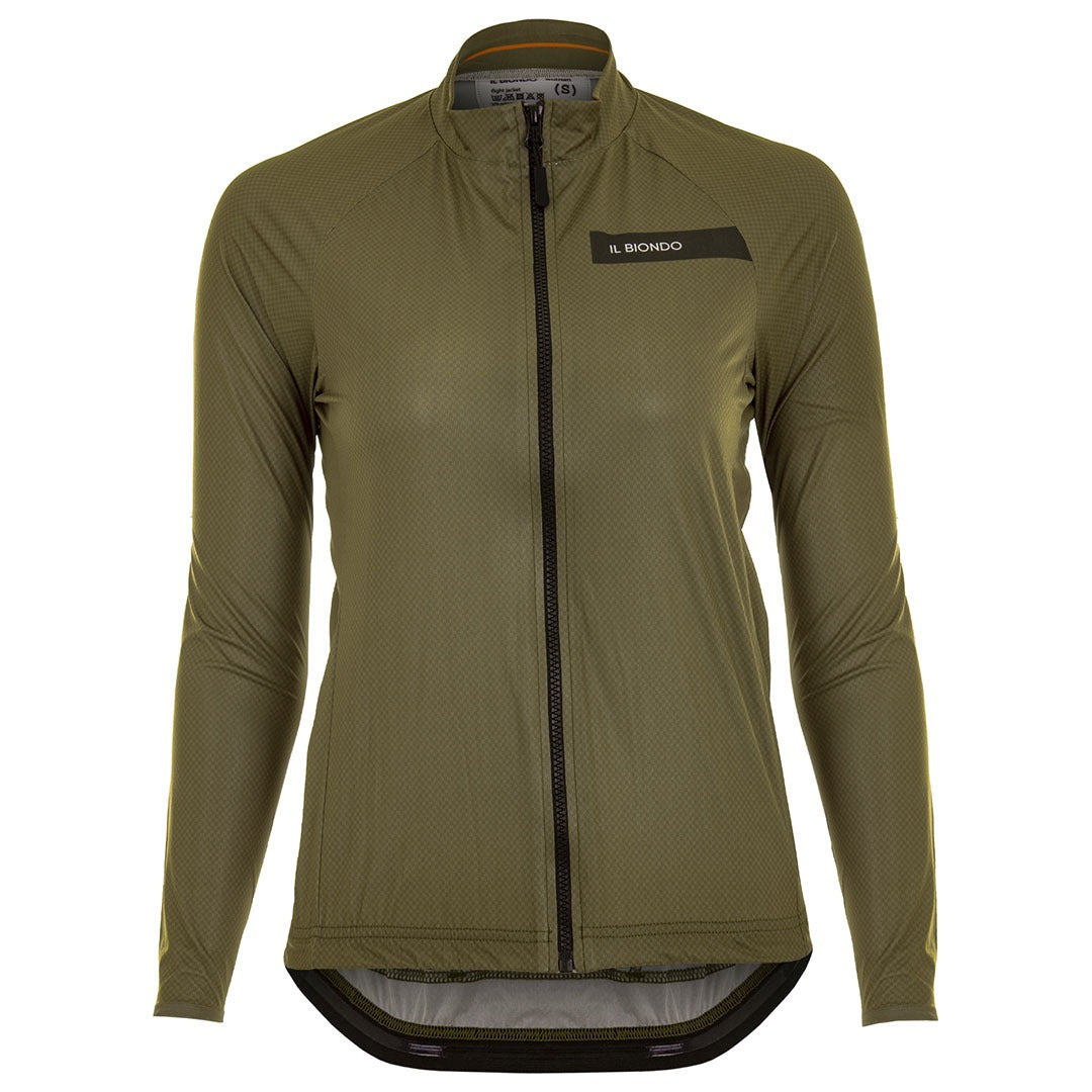 Il Biondo Courage Flight Cykelvindjakke Dame - Dark Camel