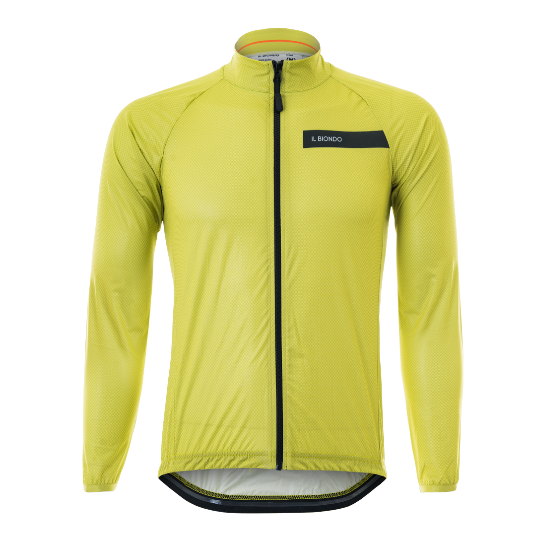 Il Biondo Courage Flight Cykelvindjakke Herre - Lemon