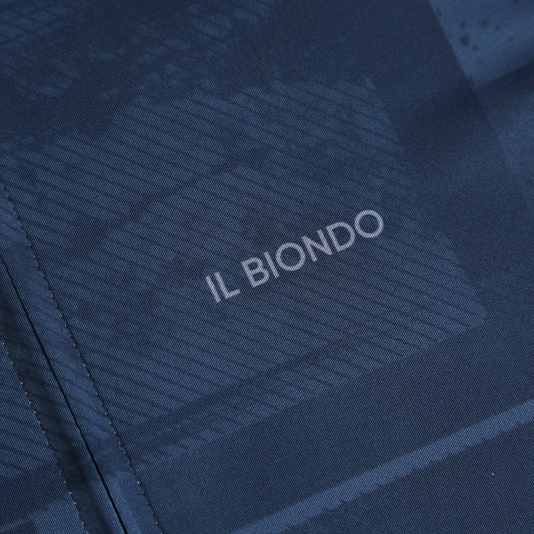 Il Biondo Infinito Kortærmet Cykeltrøje Herre - Blue