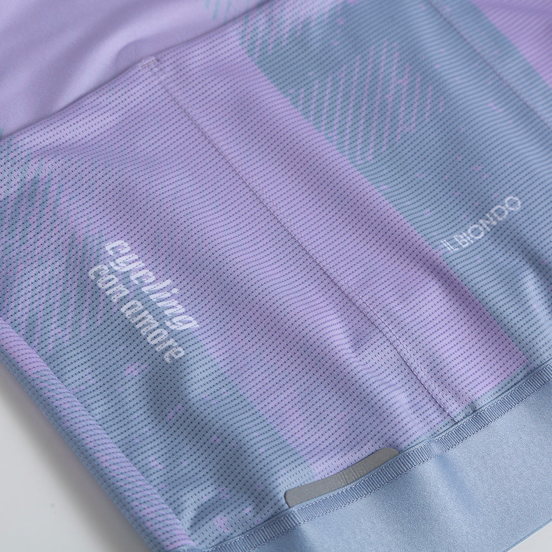 Il Biondo Infinito Kortærmet Cykeltrøje Herre - Light Purple