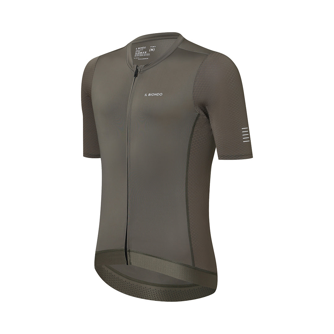 Il Biondo Vento 2.0 Kortærmet Cykeltrøje Herre - Soft Olive