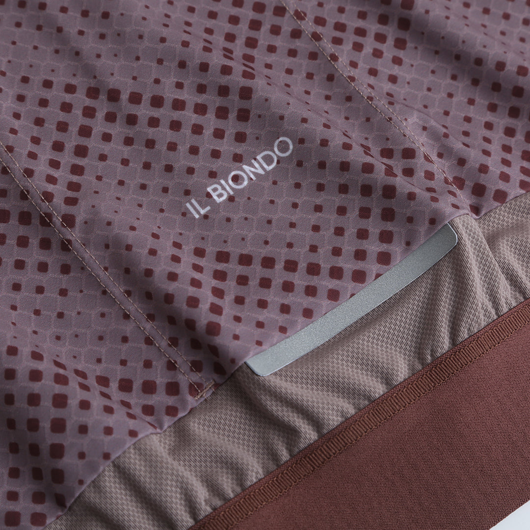 Il Biondo Vento Kortærmet Cykeltrøje Dame - Dusty Rose
