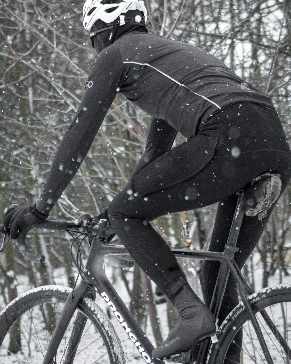 Il Biondo Courage Zima Bib Tights Herre - Black