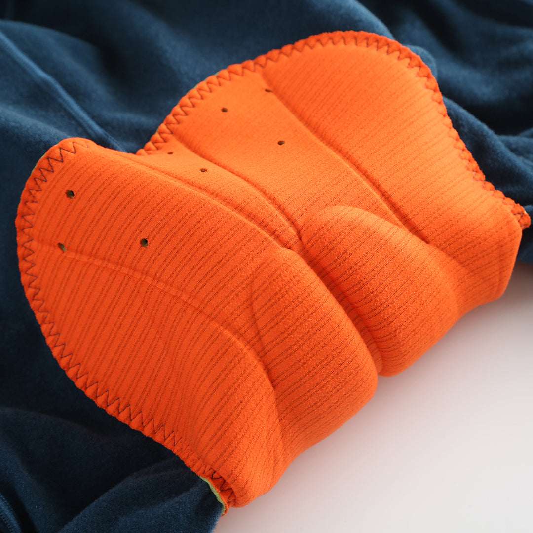 Il Biondo Element Cykelbukser Lang m. Pude Herre - Havblå