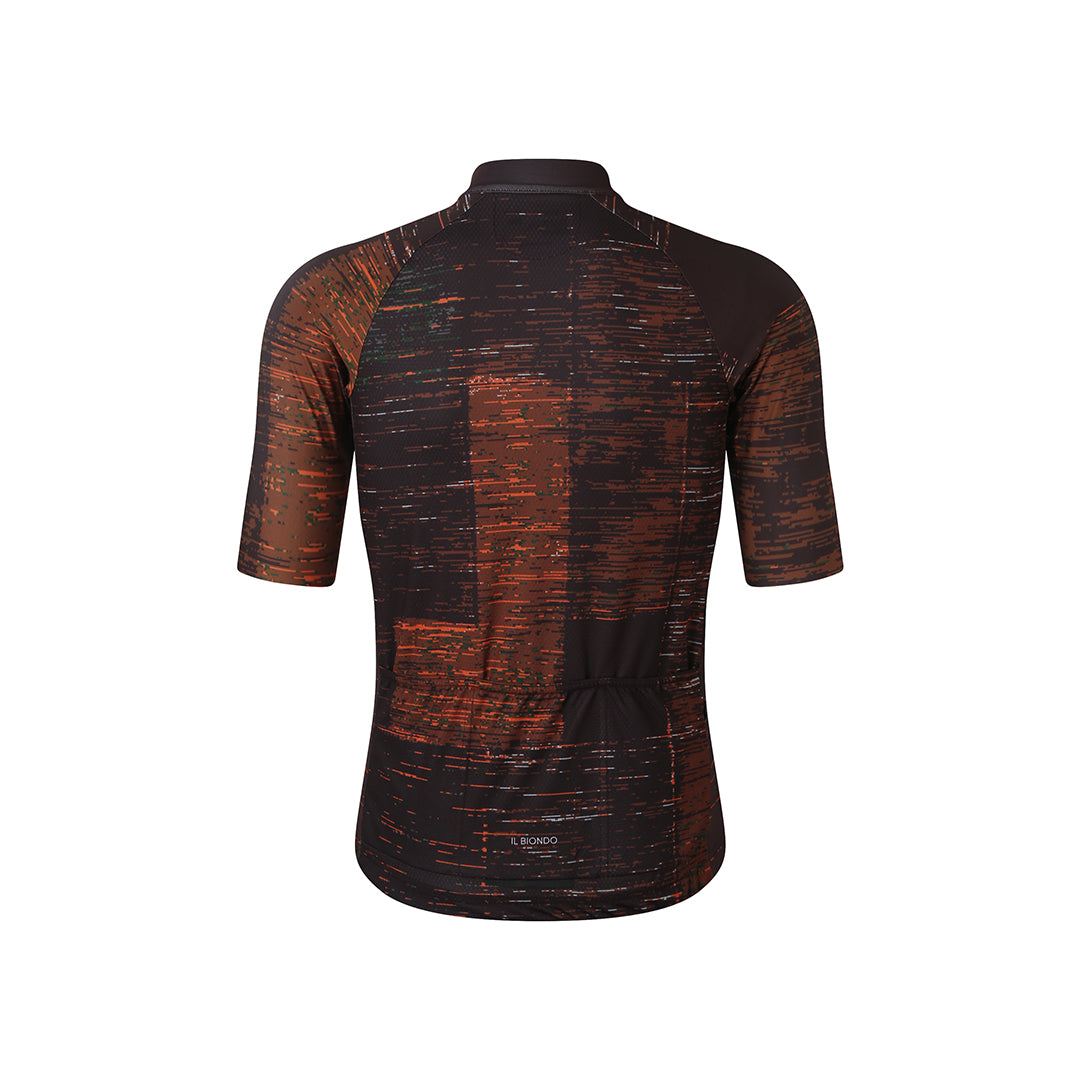 Il Biondo Monument II Kortærmet Cykeltrøje Herre - Java Brown